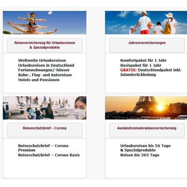 Reiseversicherungsrechner